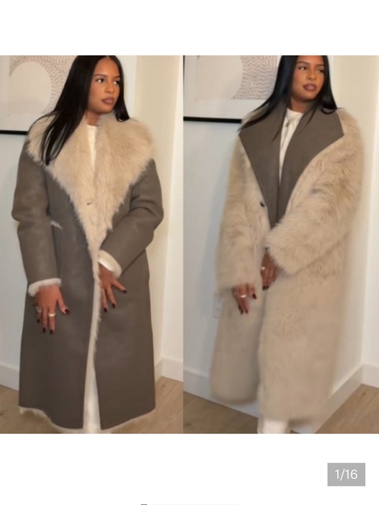 Zara Jackets & Blazers - Zara NWT reversible faux fur double faced coat 6318/278